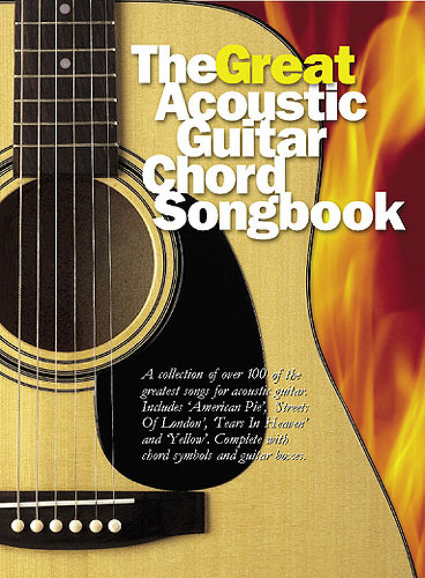 The great acoustic guitar chord