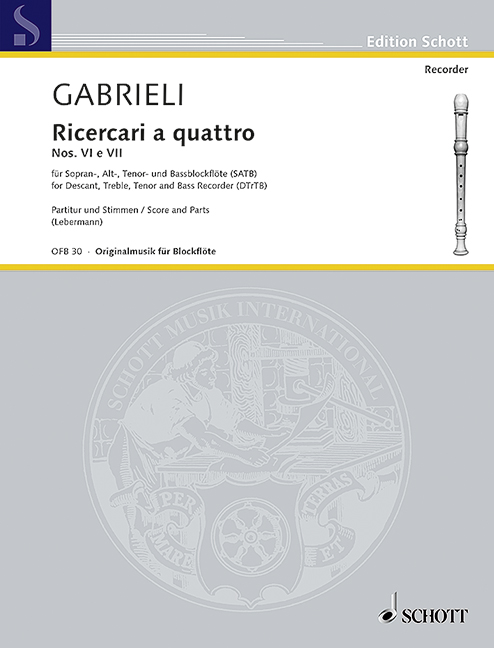 Ricercari à 4 Nr.6 und 7