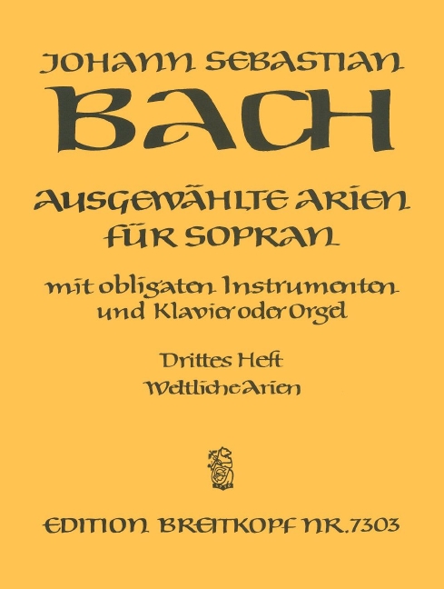 Ausgewählte Arien Band 3