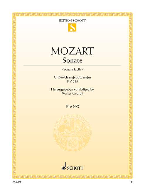 Sonate facile C-Dur KV545