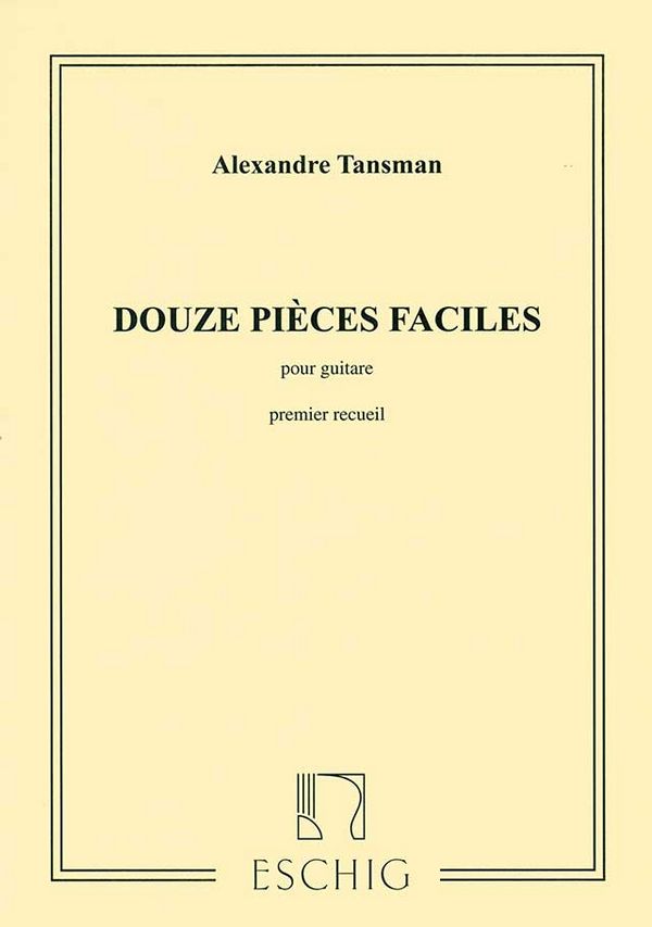 12 pièces faciles vol.1