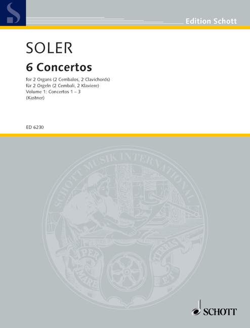 VI Conciertos de dos Organos obligados Band 1