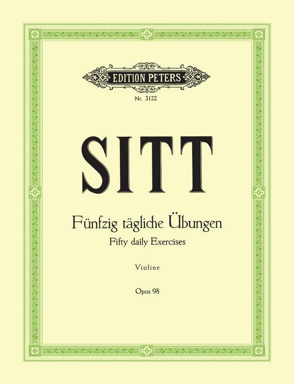 50 tägliche Übungen zur Ausbildung der linken Hand op.98