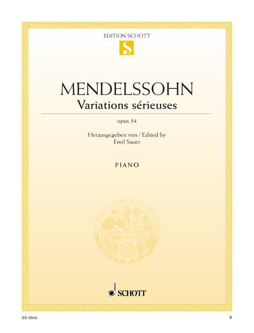 Variations serieuses op.54