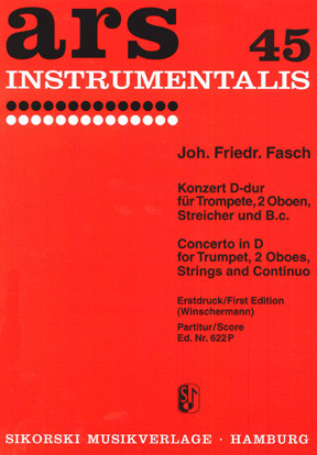 Konzert D-Dur für Trompete, 2 Oboen
