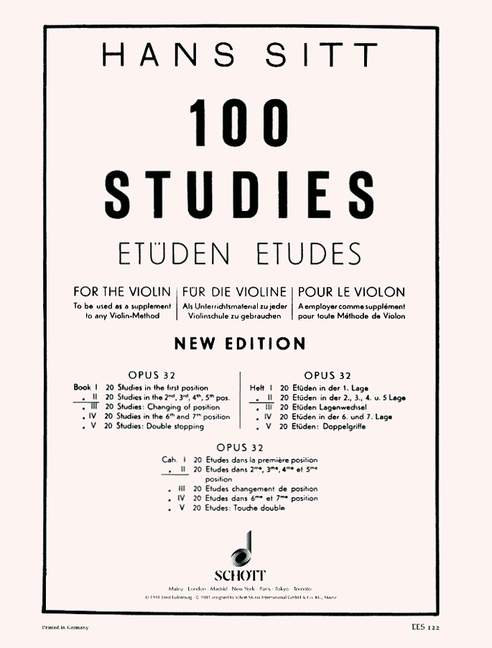 100 Studies op.32 vol.2 20 Studies