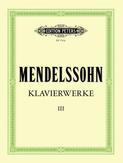 Klavierwerke Band 3 op.28, 35, 54, 82, 83, 104
