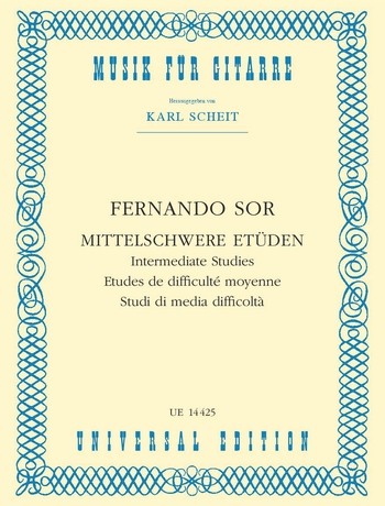 Mittelschwere Etüden aus op.6, op.31 und op.35
