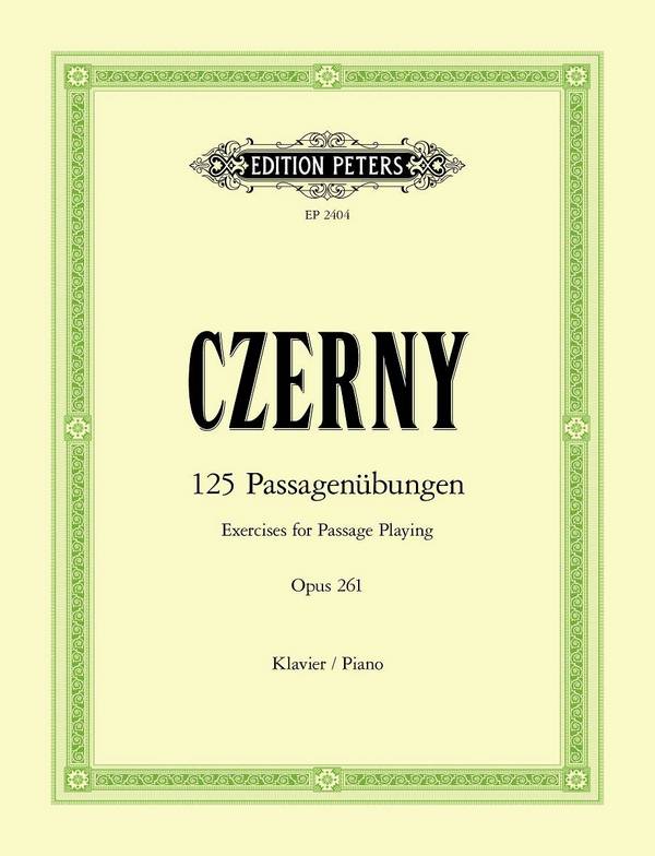 125 Passagenübungen op.261