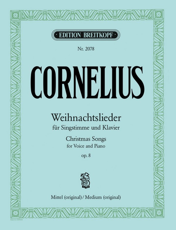Weihnachtslieder op.8