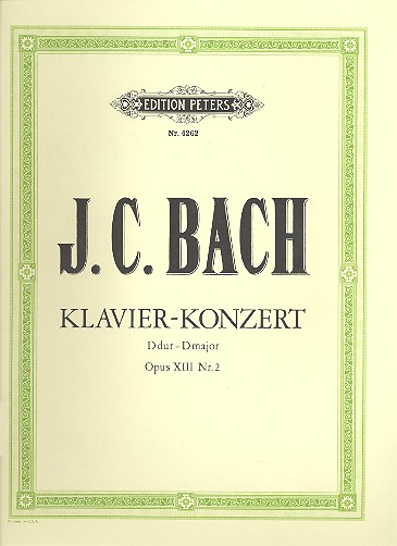 Konzert D-Dur op.13,2  für Klavier und Orchester