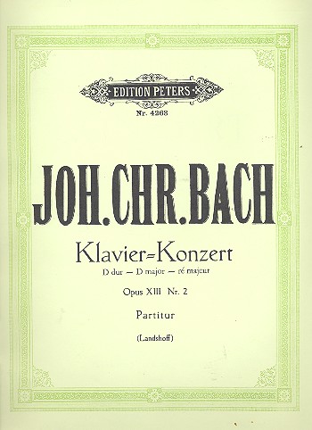 Konzert D-Dur op.13,2