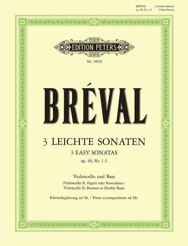 3 leichte Sonaten op.40,1-3