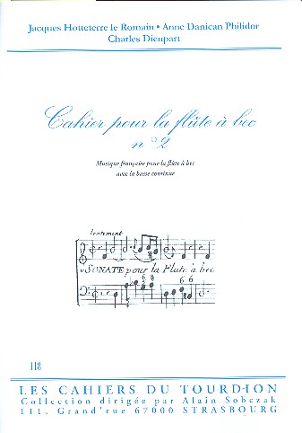 Cahier pour la flûte à bec no.2
