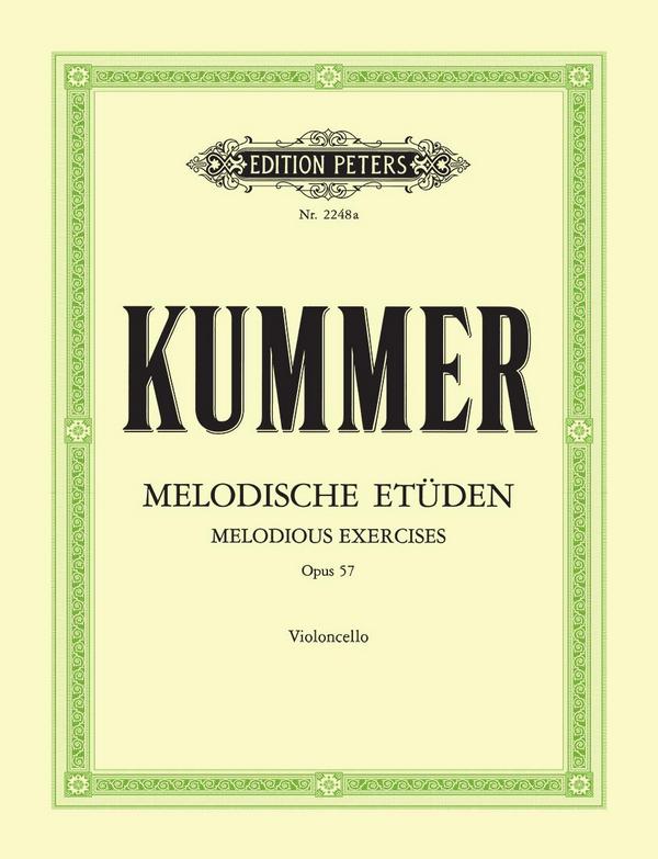 10 melodische Etüden op.57