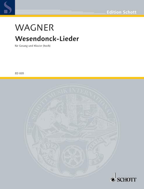 Wesendoncklieder 5 Gedichte