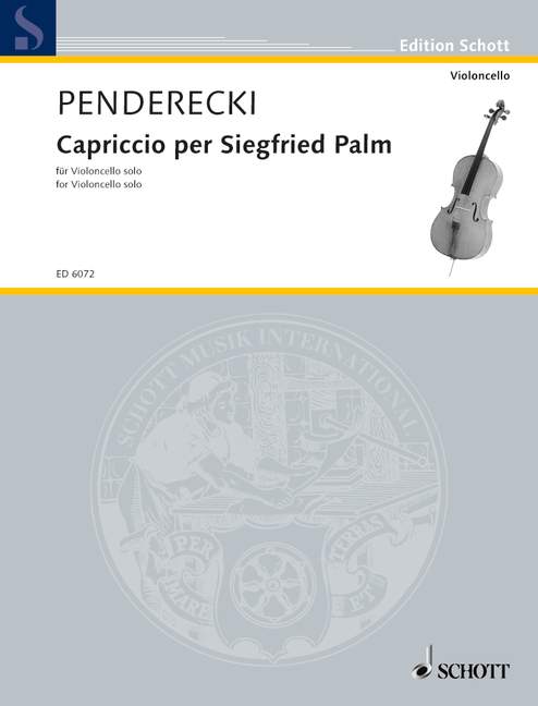 Capriccio per Siegfried Palm (1968)