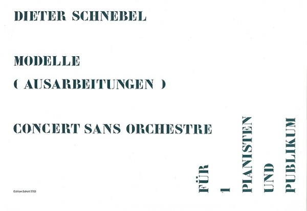 Concert sans orchestre