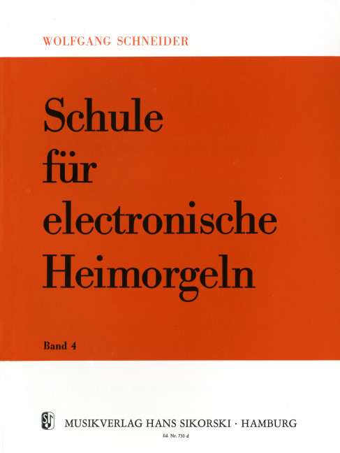 Schule für elektronische Heimorgel