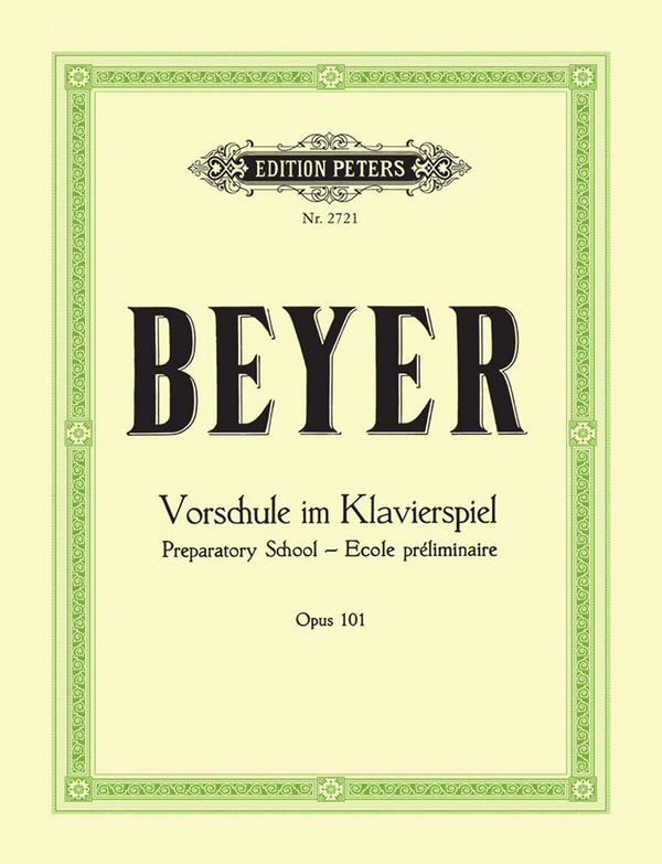 Vorschule im Klavierspiel op.101