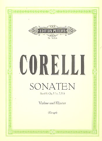 6 Sonaten op.5 Band 2 (Nr.3, 5, 9)