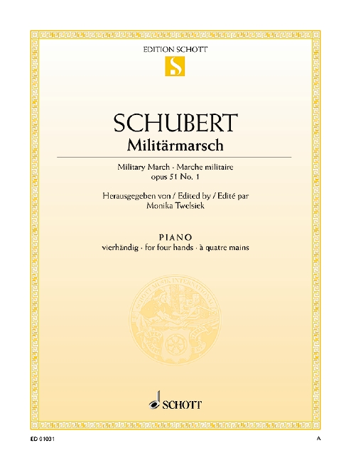 Militärmarsch op.51,1