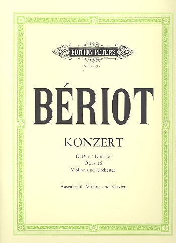 Konzert D-Dur Nr.1 op.16 für Violine und Orchester