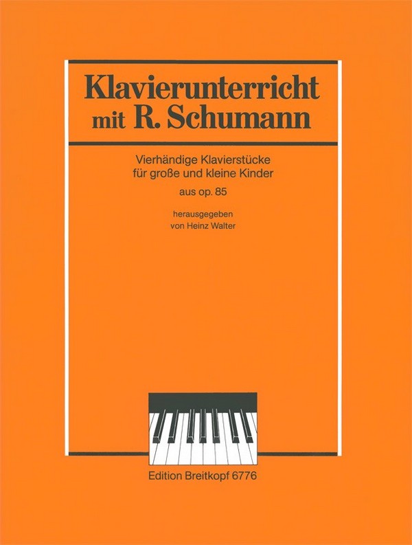 Vierhändige Klavierstücke für große und kleine Kinder aus op.85