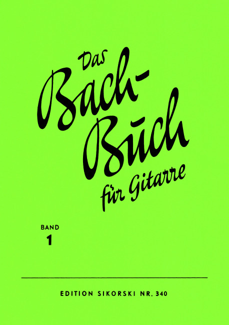 Das Bachbuch Band 1