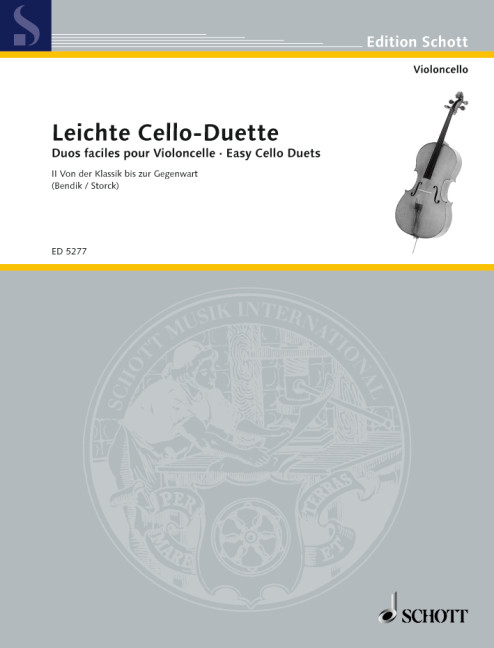 Leichte Cello-Duette Band 2