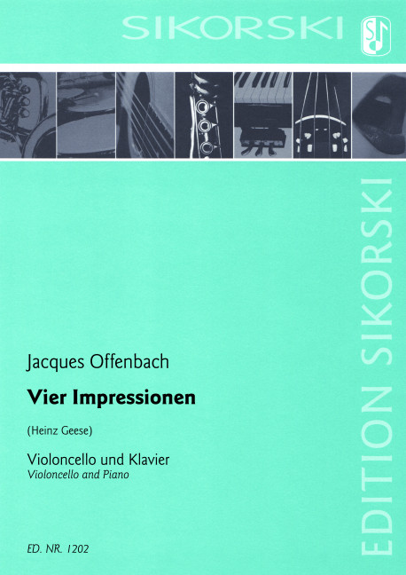 4 Impressionen für Violoncello