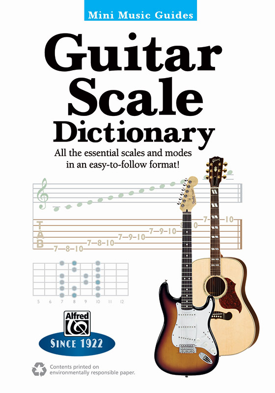 ALF44329 Guitar Scale Dictionary