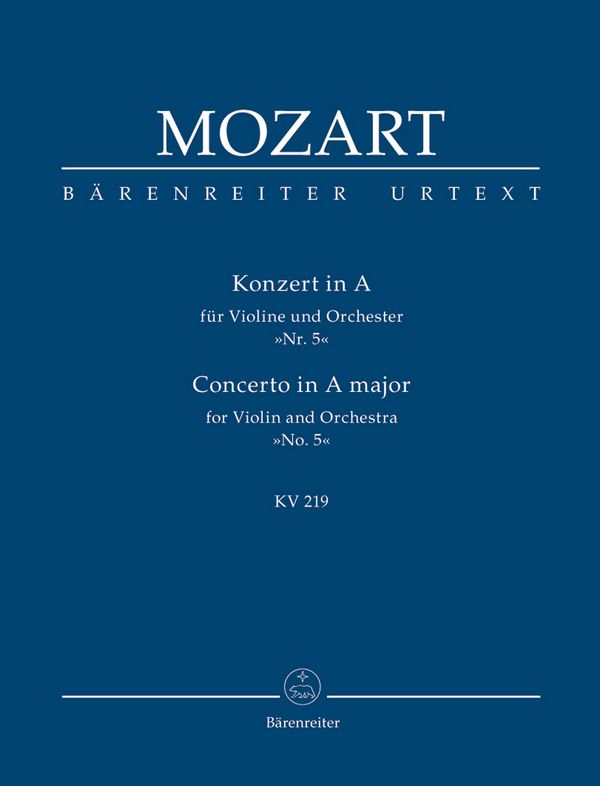 Konzert A-Dur KV219