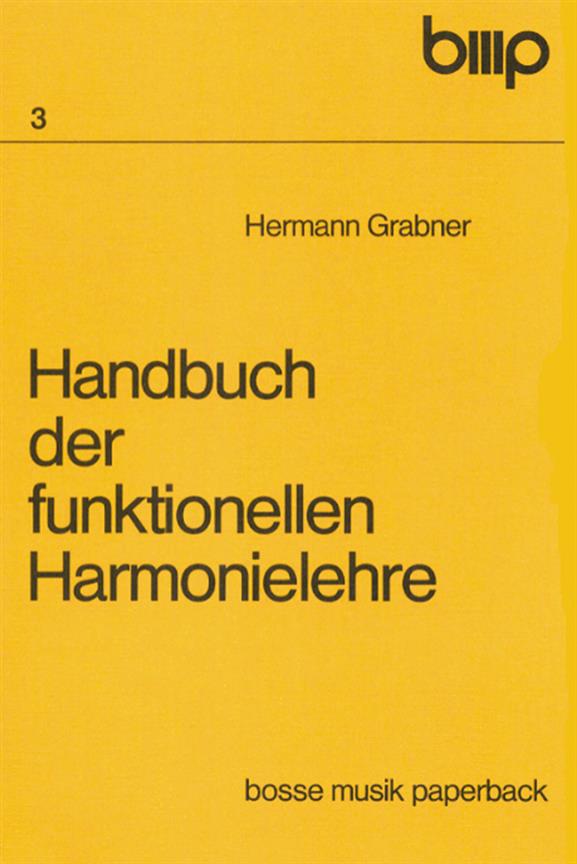 Handbuch der funktionellen Harmonielehre