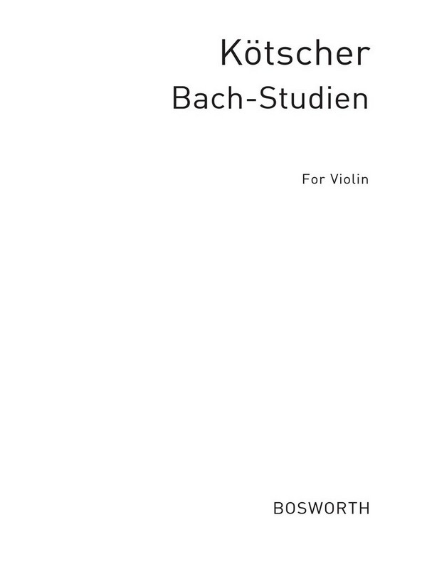 Bach-Studien