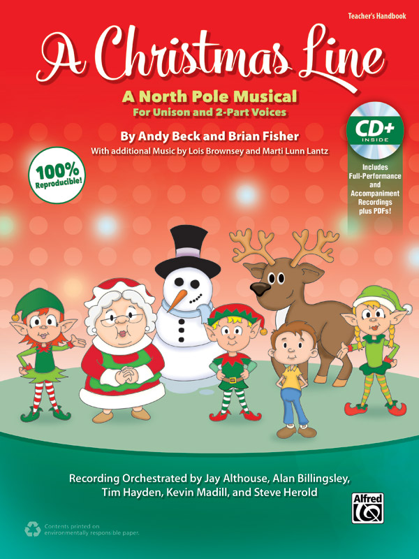 ALF43430 A Christmas Line (+CD)