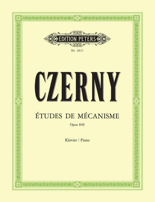 Études de Mécanisme op.849