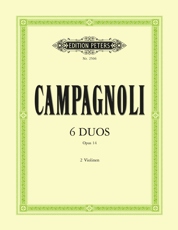 6 fortschreitende Duette op.14