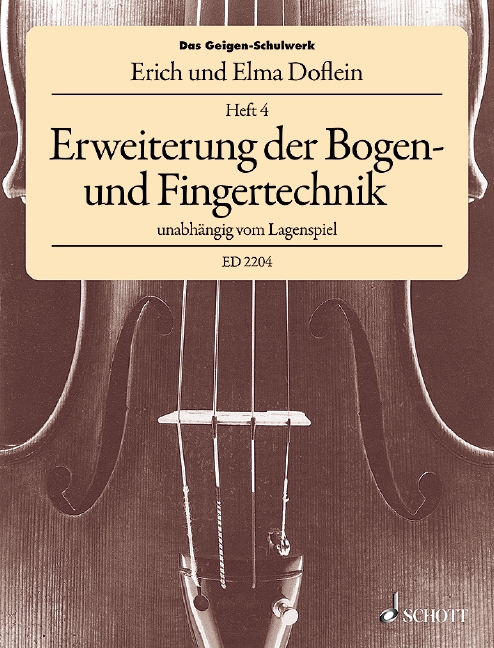 Das Geigen-Schulwerk Band 4