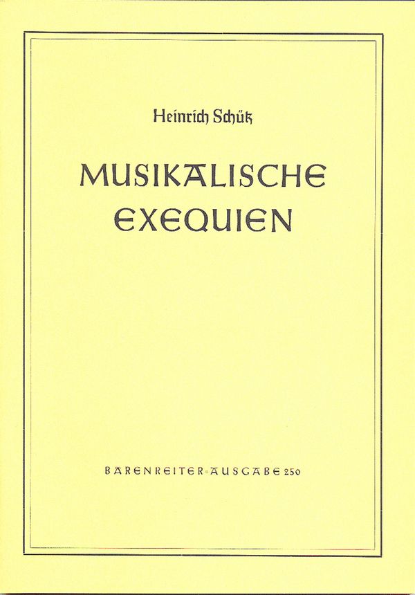 Musikalische Exequien SWV279-281