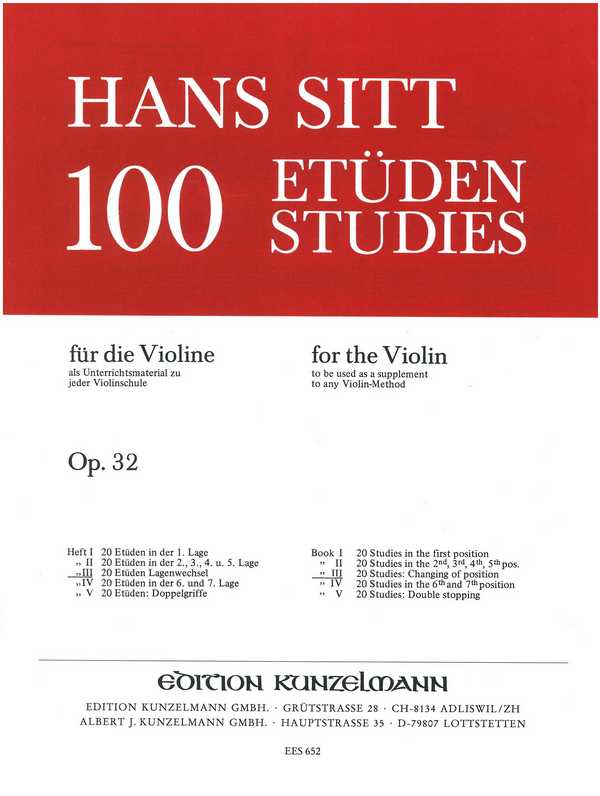 100 Studies op.32 vol.3