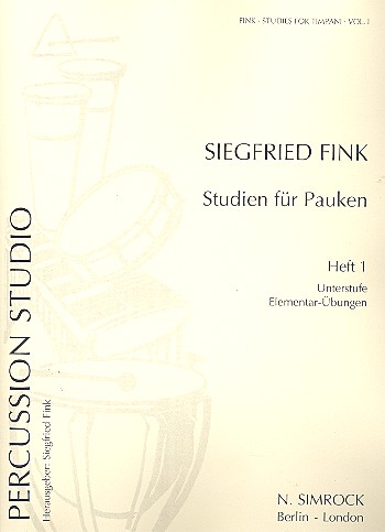 Studien für Pauken Band 1 - Elementarübungen