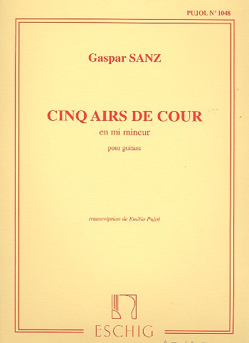 5 airs de cour en mi mineur