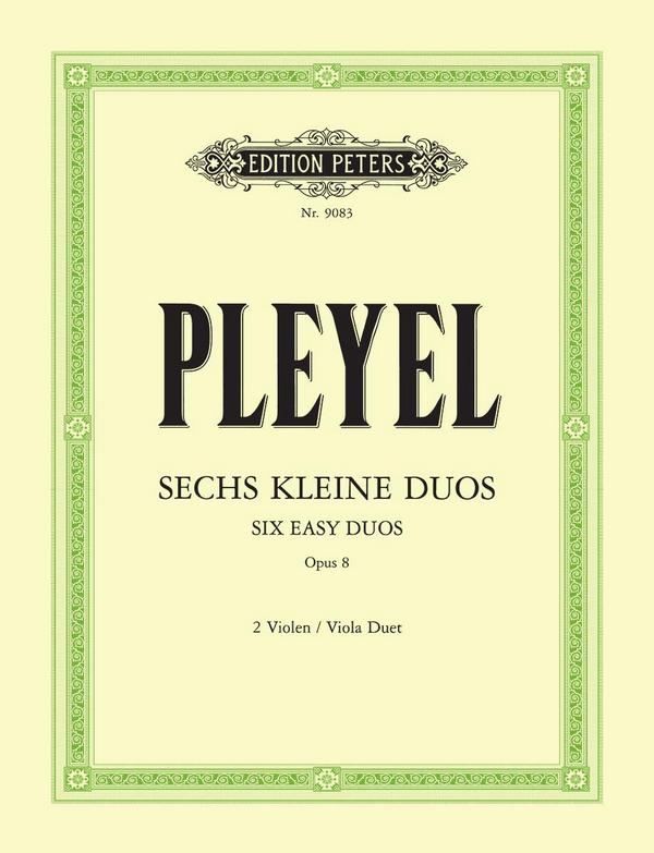 6 kleine Duos op.8
