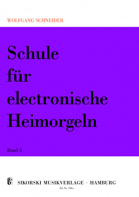 Schule für elektronische Heimorgel
