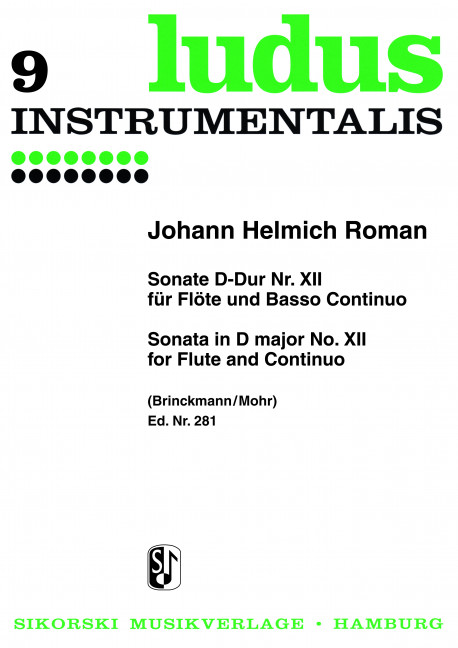 SONATE NR.12 D-DUR FUER FLOETE UND