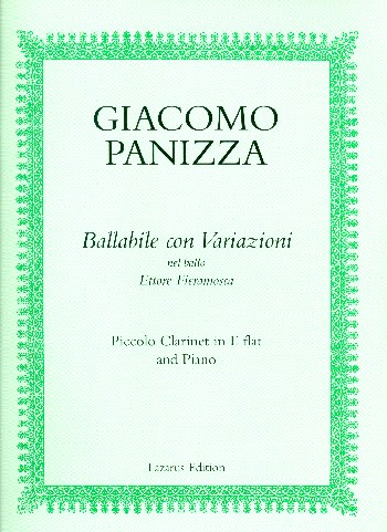 Ballabile von variazioni nel ballo Ettore Fieramosca