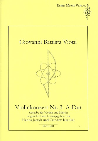 Konzert A-Dur Nr.3 für Violine und Orchester