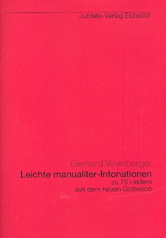 Leichte manualiter-Intonationen