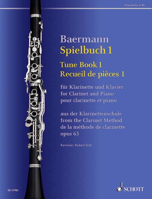 Spielbuch Band 1 aus der Klarinettenschule op.63